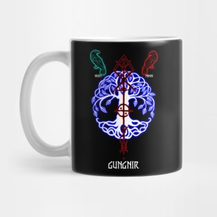 Gungnir Odin spear red Mug